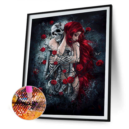 Skeleton - Full Round Drill Diamond Painting 40*50CM