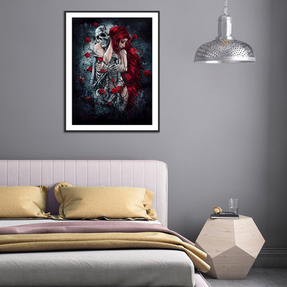 Skeleton - Full Round Drill Diamond Painting 40*50CM