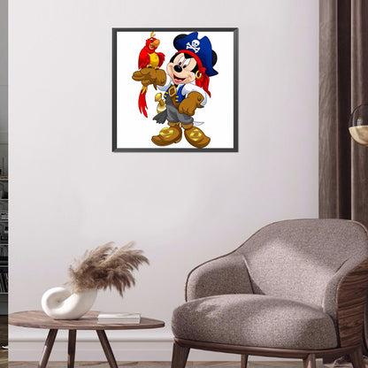 Mickey - Full Round Drill Diamond Painting 45*45CM
