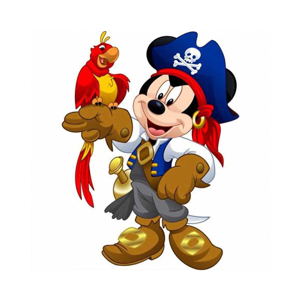 Mickey - Full Round Drill Diamond Painting 45*45CM