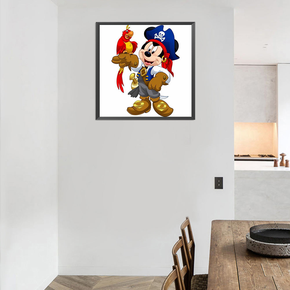 Mickey - Full Round Drill Diamond Painting 45*45CM