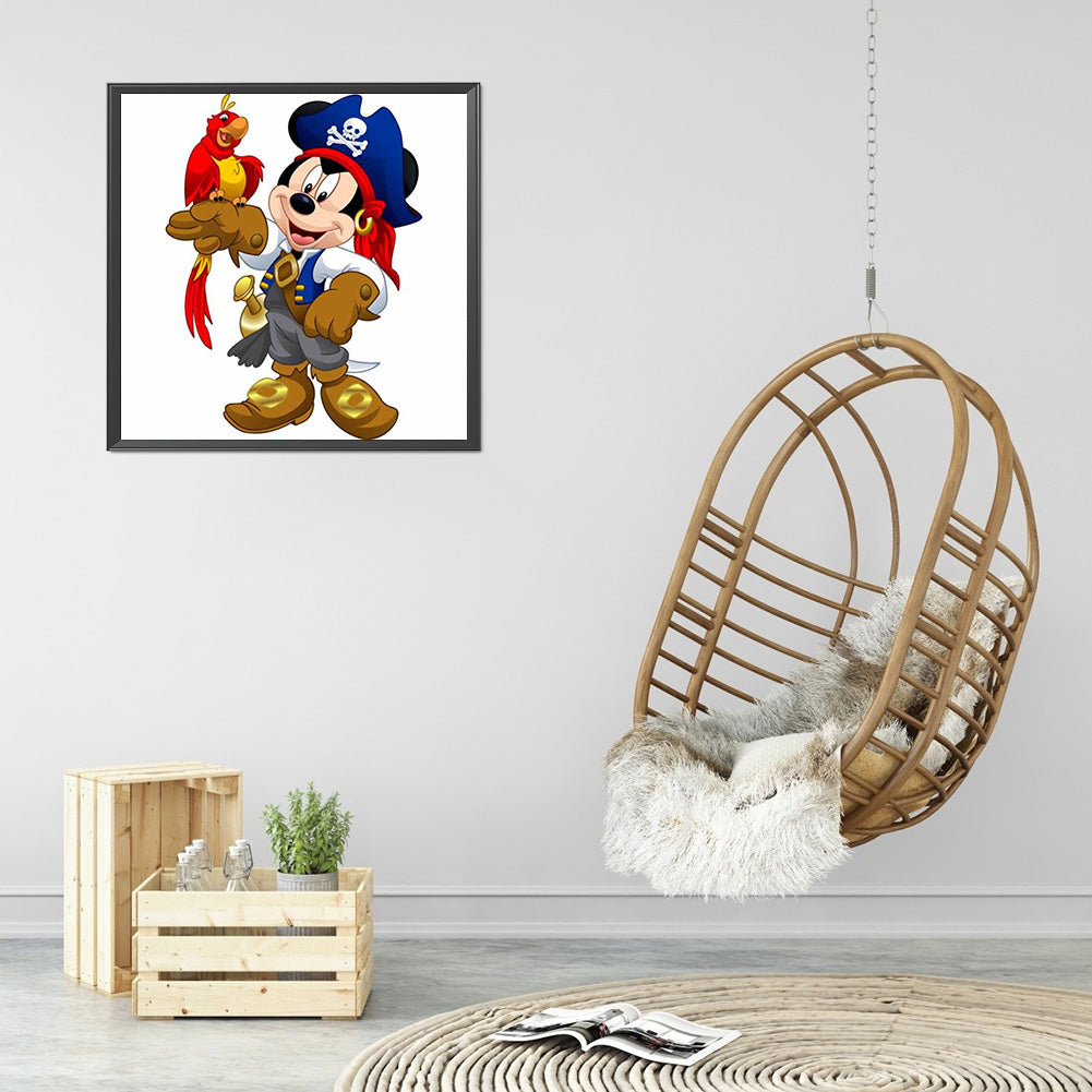 Mickey - Full Round Drill Diamond Painting 45*45CM