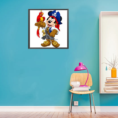 Mickey - Full Round Drill Diamond Painting 45*45CM