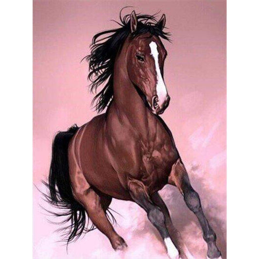 Horse - Full Round Drill Diamond Painting 30*40CM