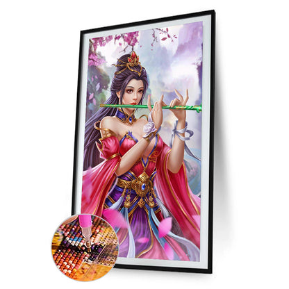 Game Character Female - Full Round Drill Diamond Painting 40*70CM