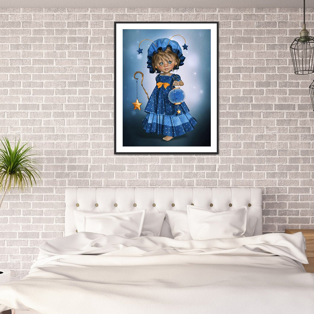 Figure - Full Round Drill Diamond Painting 30*40CM