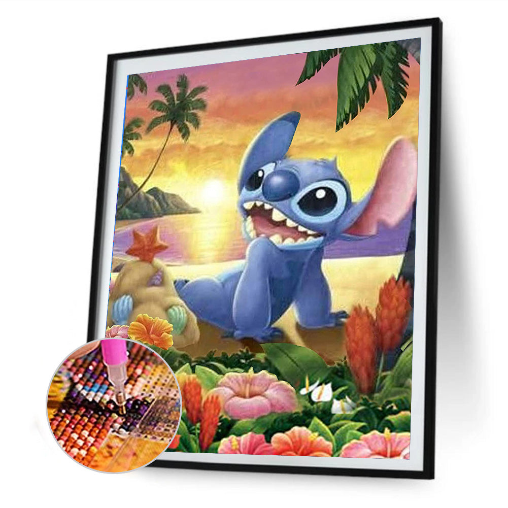 Stitch - Full Round Drill Diamond Painting 30*40CM