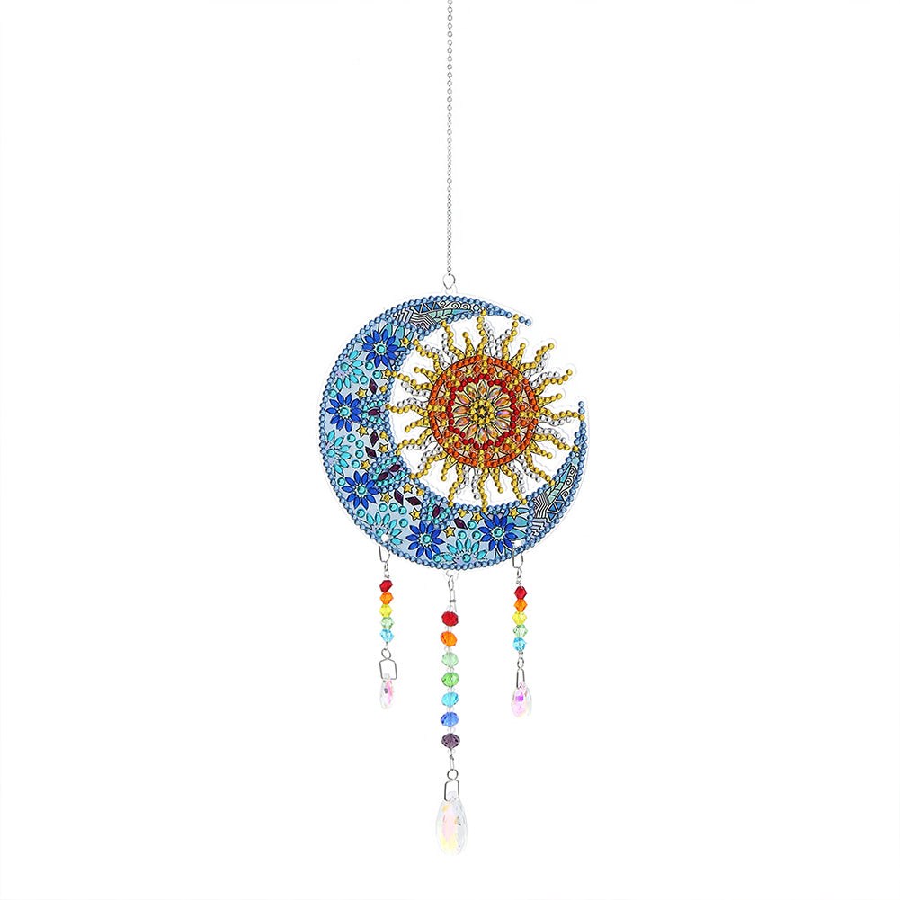 Animal DIY Diamond Painting Light Catcher Prism Hanging Crystal Wind Chime