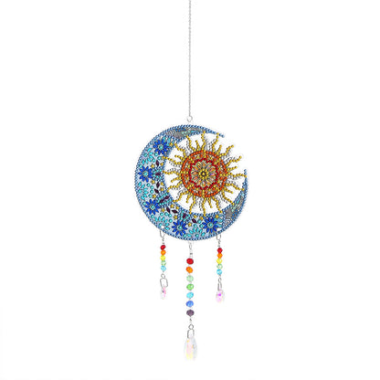 Animal DIY Diamond Painting Light Catcher Prism Hanging Crystal Wind Chime