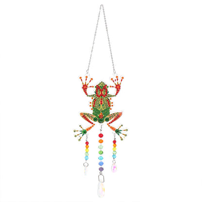 Animal DIY Diamond Painting Light Catcher Prism Hanging Crystal Wind Chime