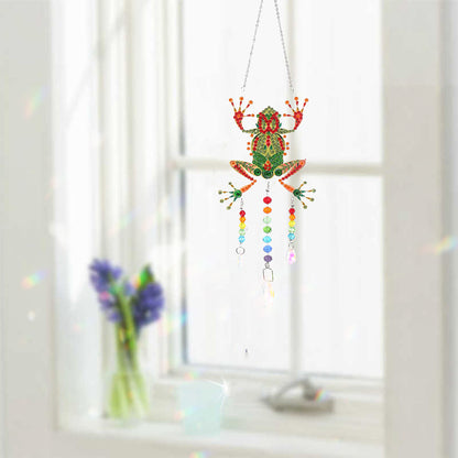 Animal DIY Diamond Painting Light Catcher Prism Hanging Crystal Wind Chime