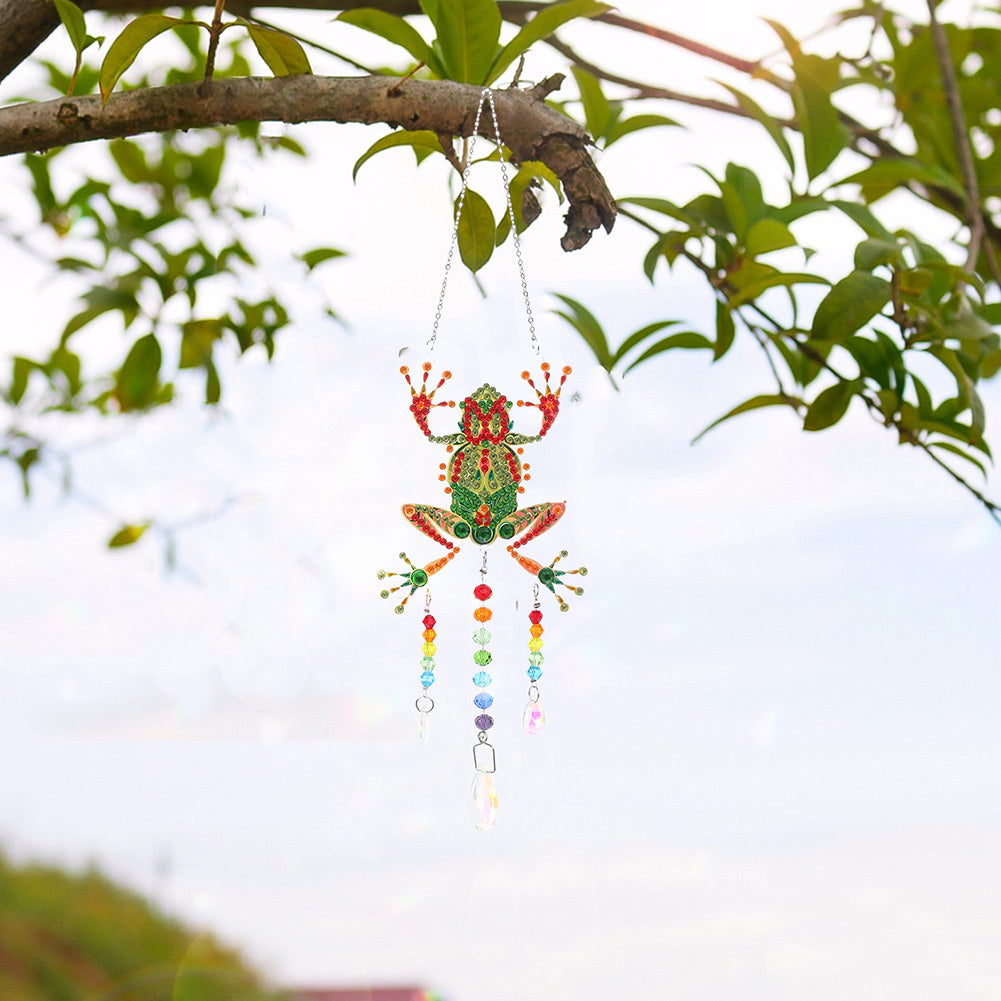 Animal DIY Diamond Painting Light Catcher Prism Hanging Crystal Wind Chime