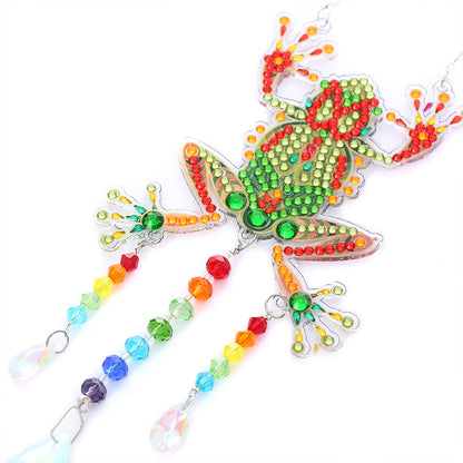 Animal DIY Diamond Painting Light Catcher Prism Hanging Crystal Wind Chime