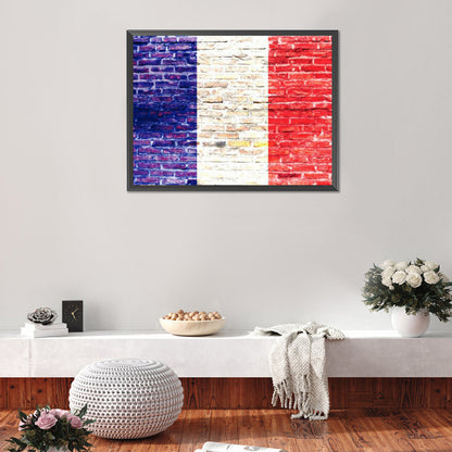 National Flag - Full Round Drill Diamond Painting 40*30CM