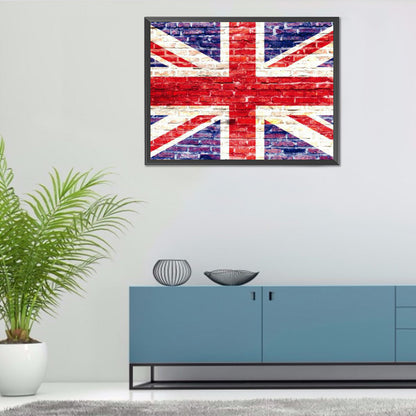 National Flag - Full Round Drill Diamond Painting 40*30CM