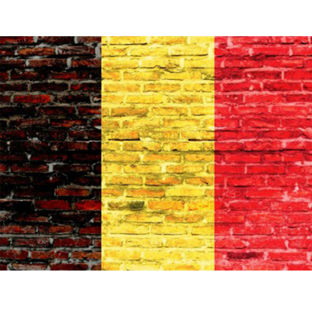 National Flag - Full Round Drill Diamond Painting 40*30CM