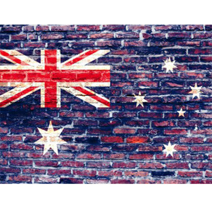 National Flag - Full Round Drill Diamond Painting 40*30CM