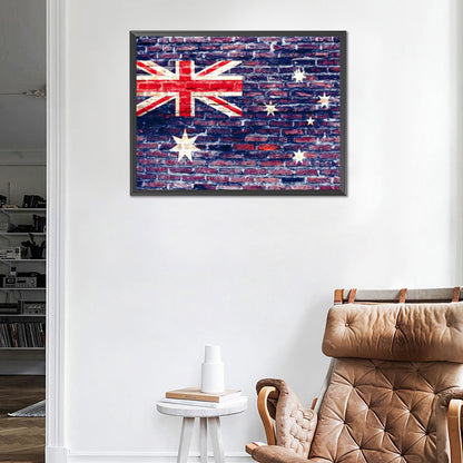 National Flag - Full Round Drill Diamond Painting 40*30CM