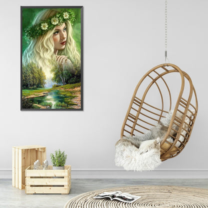 Goddess Of Four Seasons - Full Round Drill Diamond Painting 40*70CM