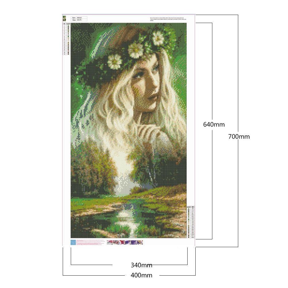 Goddess Of Four Seasons - Full Round Drill Diamond Painting 40*70CM