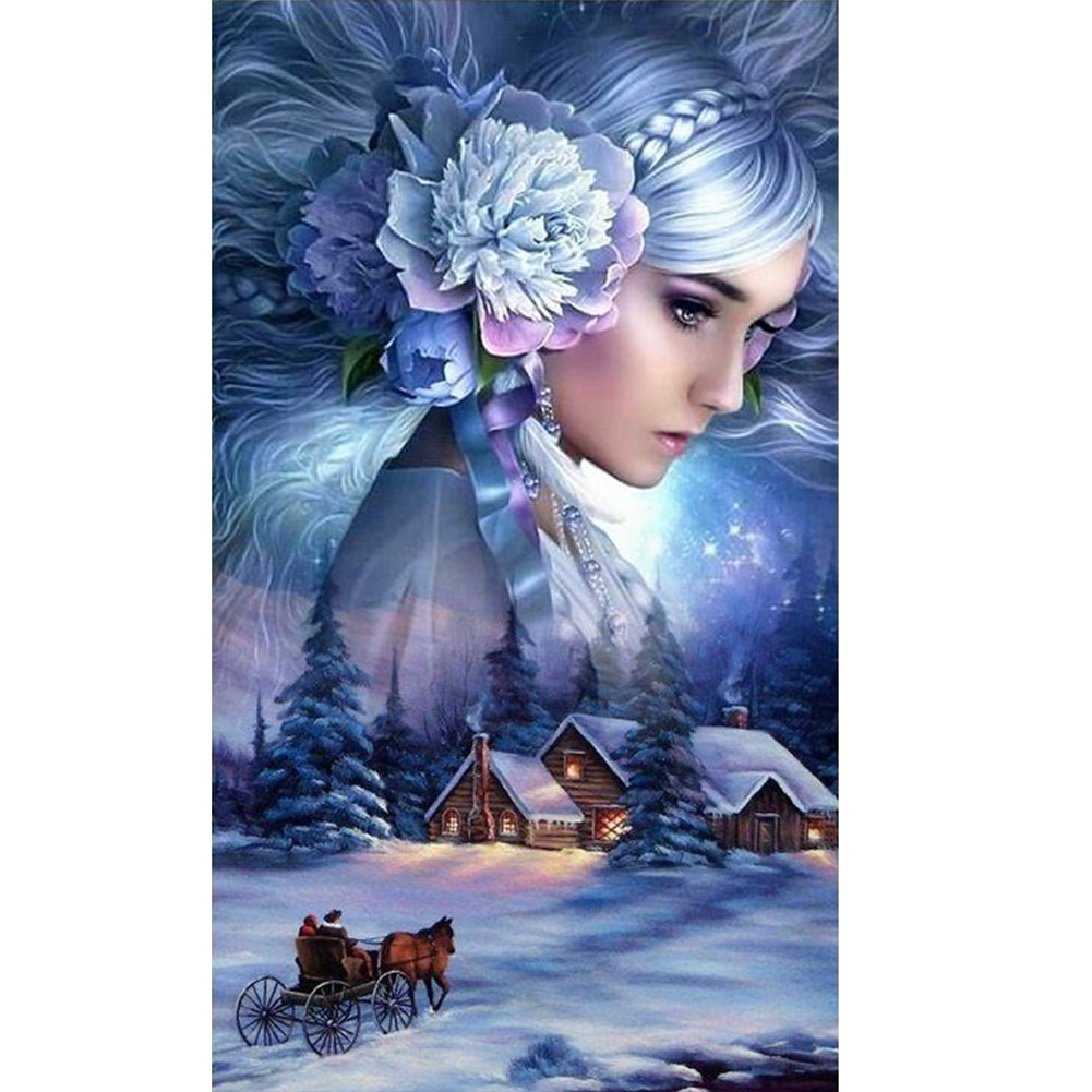 Goddess Of Four Seasons - Full Round Drill Diamond Painting 40*70CM