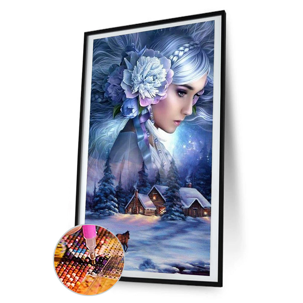 Goddess Of Four Seasons - Full Round Drill Diamond Painting 40*70CM
