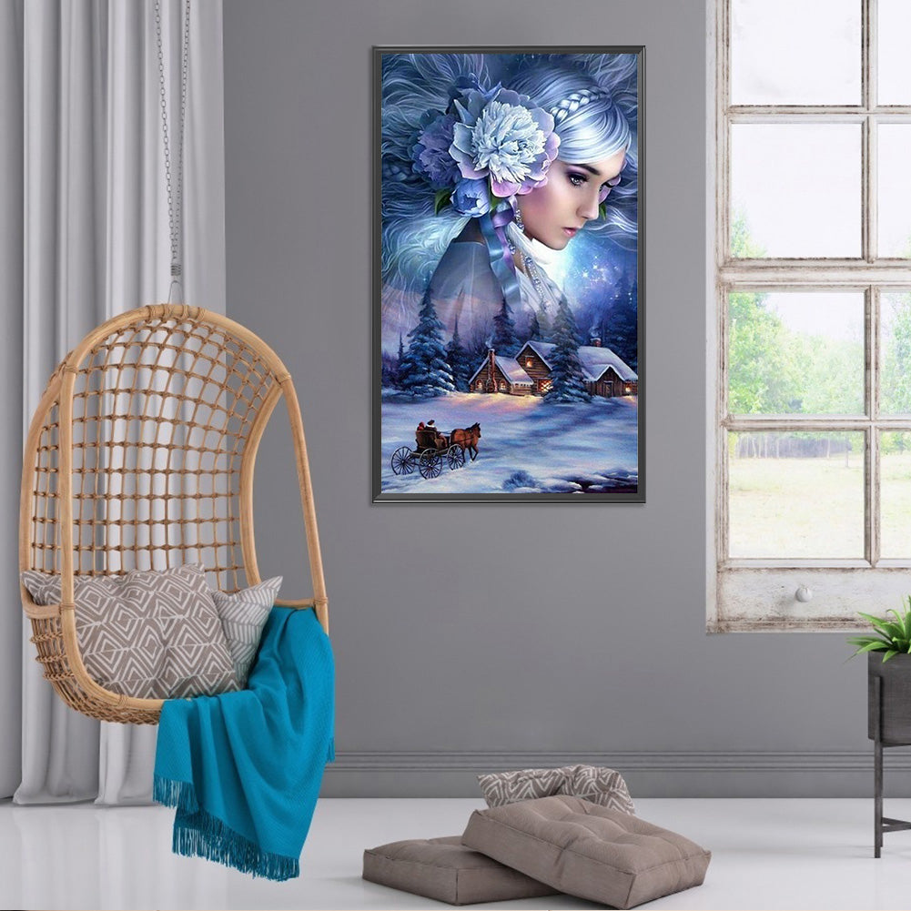 Goddess Of Four Seasons - Full Round Drill Diamond Painting 40*70CM