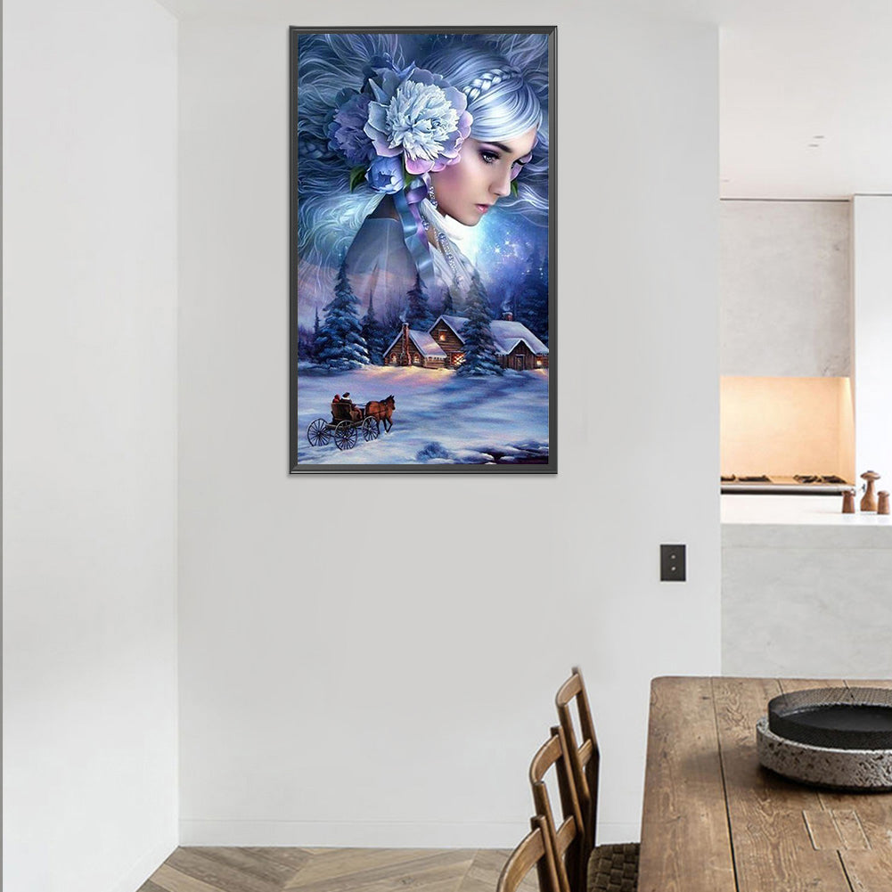 Goddess Of Four Seasons - Full Round Drill Diamond Painting 40*70CM