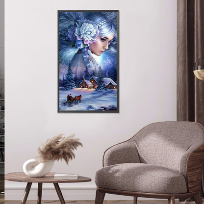 Goddess Of Four Seasons - Full Round Drill Diamond Painting 40*70CM