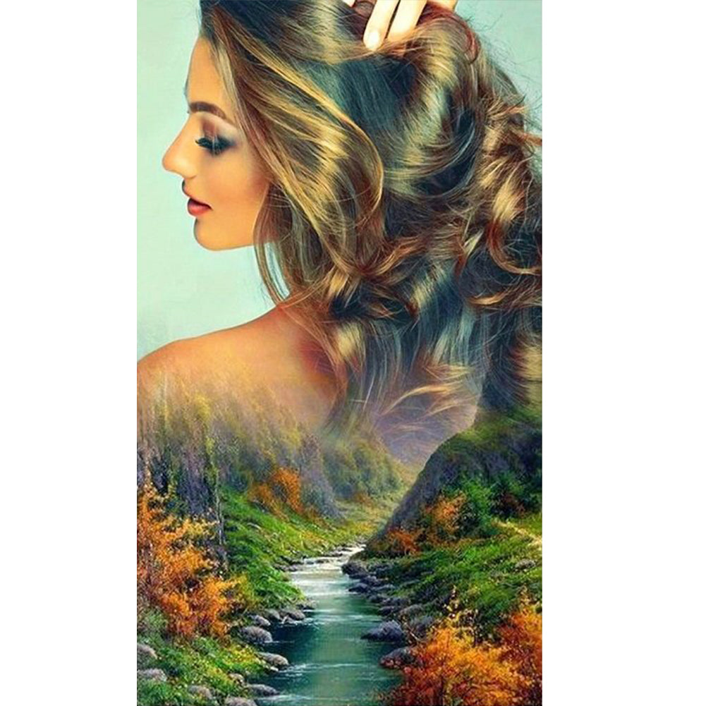 Goddess Of Four Seasons - Full Round Drill Diamond Painting 40*70CM