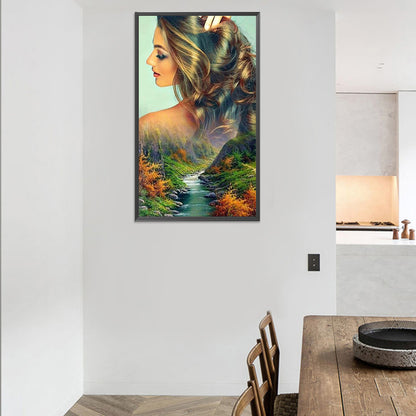Goddess Of Four Seasons - Full Round Drill Diamond Painting 40*70CM