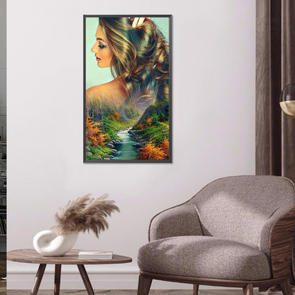 Goddess Of Four Seasons - Full Round Drill Diamond Painting 40*70CM