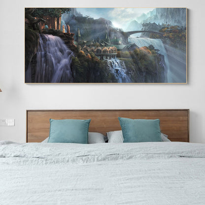 Rivendell - 11CT Stamped Cross Stitch 70*45CM