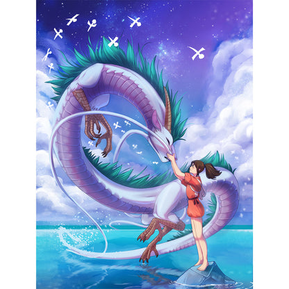 Spirited Away - 11CT Stamped Cross Stitch 50*60CM