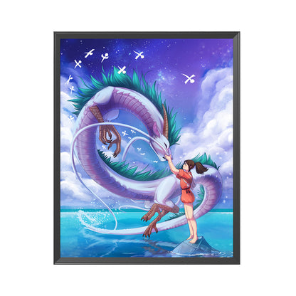 Spirited Away - 11CT Stamped Cross Stitch 50*60CM