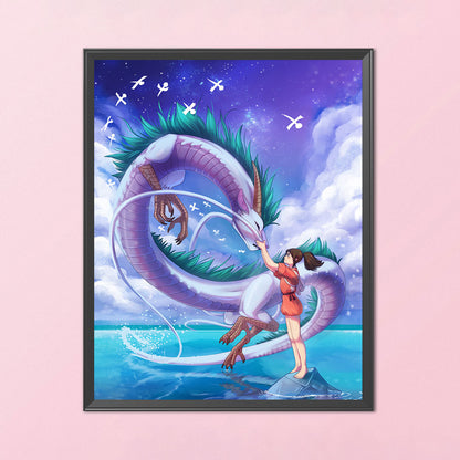 Spirited Away - 11CT Stamped Cross Stitch 50*60CM