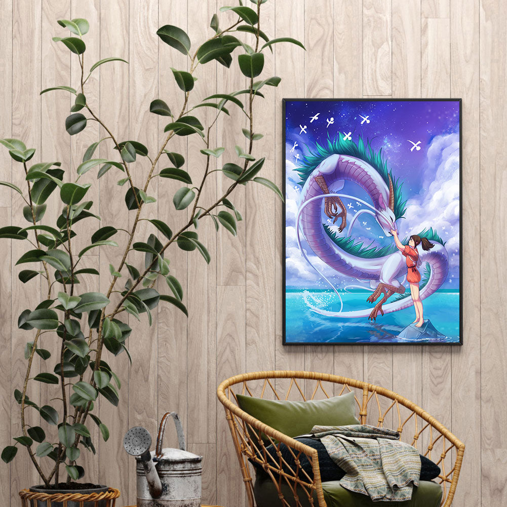 Spirited Away - 11CT Stamped Cross Stitch 50*60CM