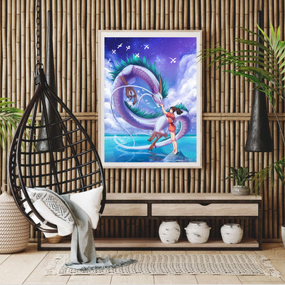 Spirited Away - 11CT Stamped Cross Stitch 50*60CM