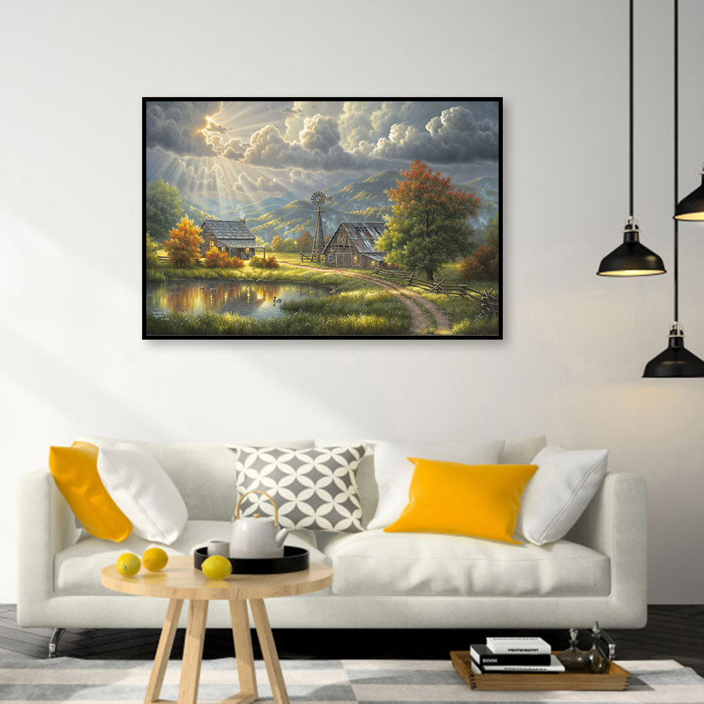 Light Of Dawn - 11CT Stamped Cross Stitch 60*40CM