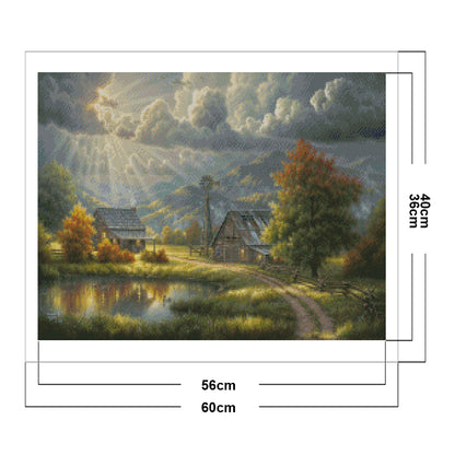 Light Of Dawn - 11CT Stamped Cross Stitch 60*40CM