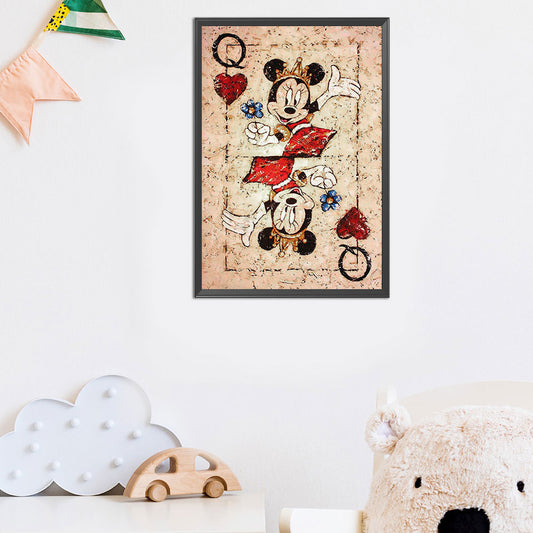 Mickey Mouse - 11CT Stamped Cross Stitch 40*60CM