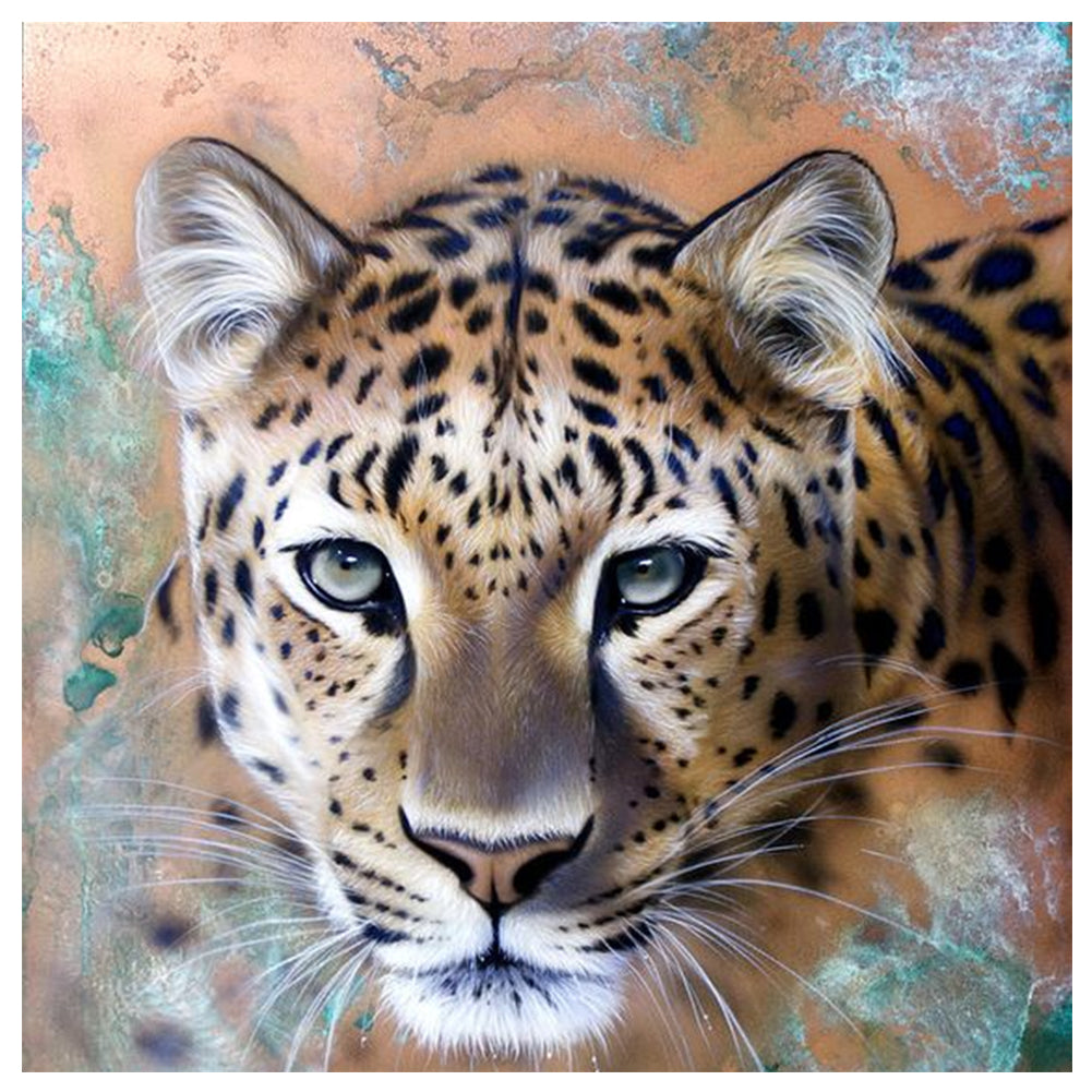 Leopard - Full Round Drill Diamond Painting 30*30CM