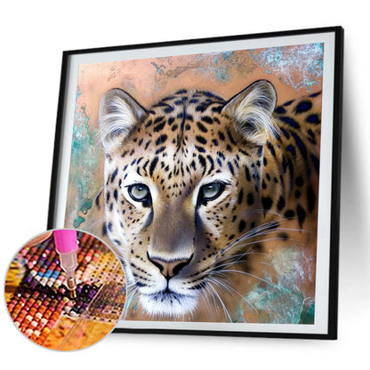 Leopard - Full Round Drill Diamond Painting 30*30CM