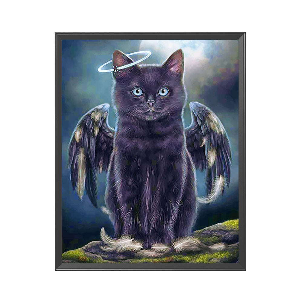 Cat - 11CT Stamped Cross Stitch 40*50CM