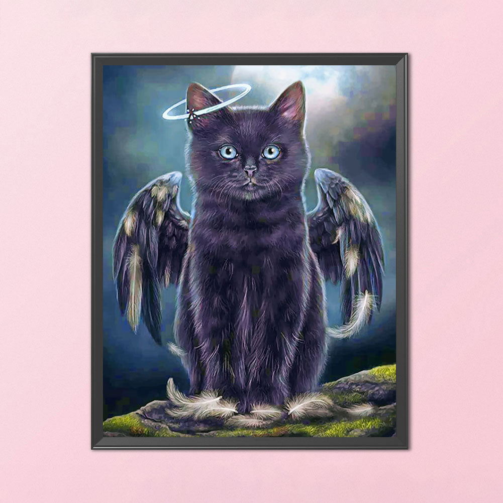 Cat - 11CT Stamped Cross Stitch 40*50CM