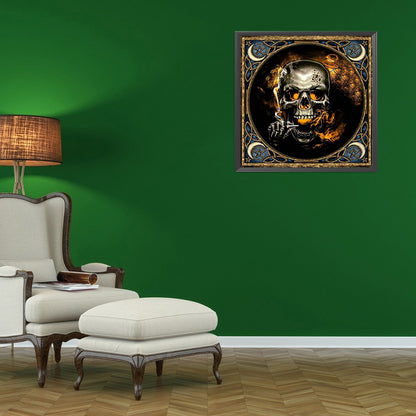 Skull Series - Full Round Drill Diamond Painting 30*30CM