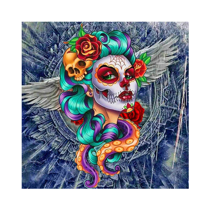 Skull Series - Full Round Drill Diamond Painting 30*30CM