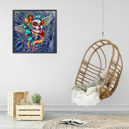 Skull Series - Full Round Drill Diamond Painting 30*30CM