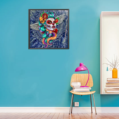Skull Series - Full Round Drill Diamond Painting 30*30CM