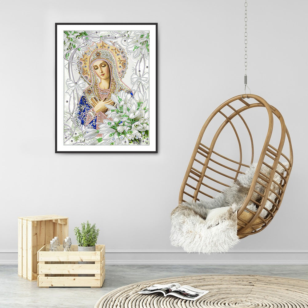 Madonna - Special Shaped Drill Diamond Paiting 30*40CM